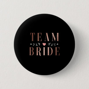 Badge Rond 5 Cm Équipe Mariée Enterrement de Vie de Jeune Fille Ma