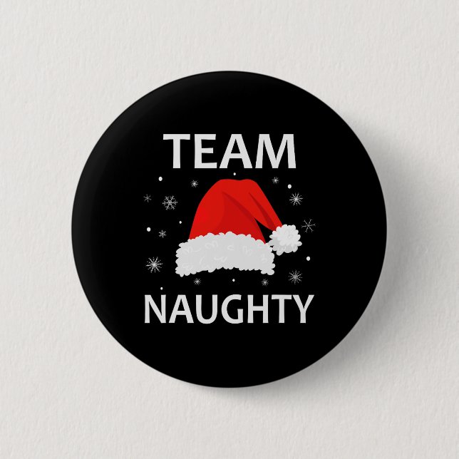 Badge Rond 5 Cm Équipe Naughty Couple Correspondant (Devant)