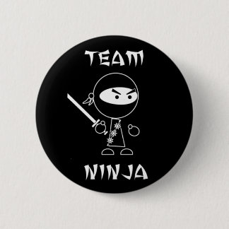 Badge Rond 5 Cm Équipe Ninja