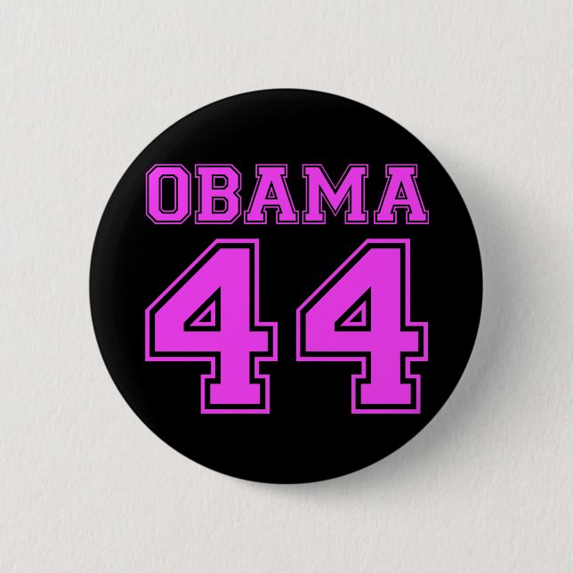 Badge Rond 5 Cm équipe obama (Devant)