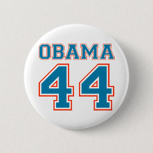 Badge Rond 5 Cm équipe obama 44e président