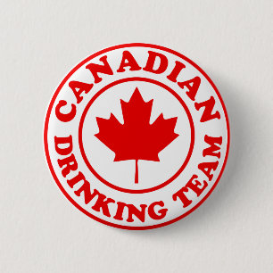 Badge Rond 5 Cm Équipe potable canadienne