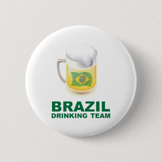 Badge Rond 5 Cm Équipe potable du Brésil