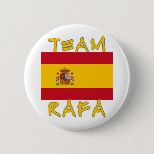 Badge Rond 5 Cm Équipe Rafa avec le drapeau espagnol