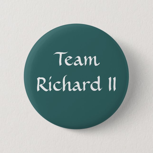 Badge Rond 5 Cm Équipe Richard II (Devant)