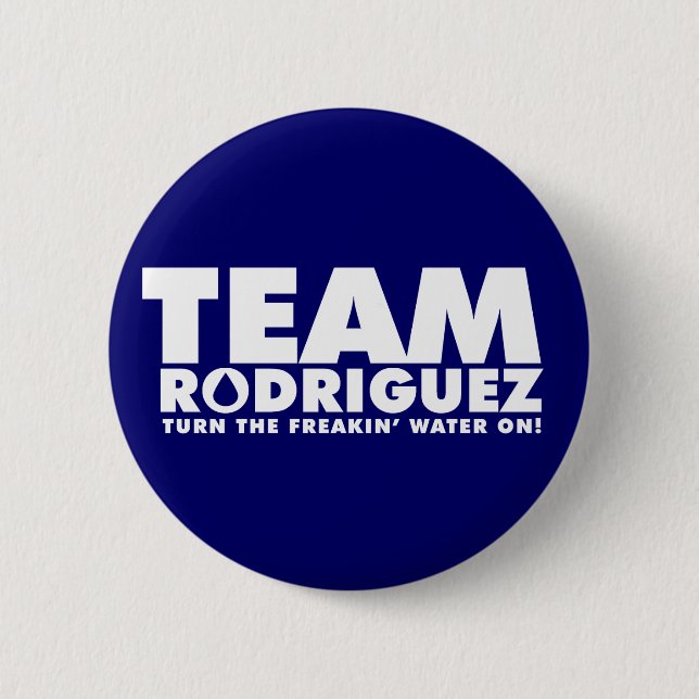 BADGE ROND 5 CM ÉQUIPE RODRIGUEZ (Devant)