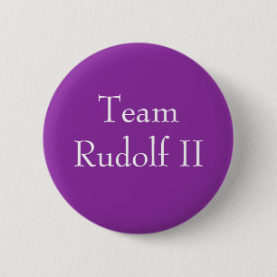Badge Rond 5 Cm Équipe Rudolf II Saint Empereur romain