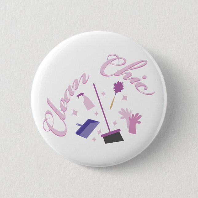 Badge Rond 5 Cm Équipement ménager (Devant)