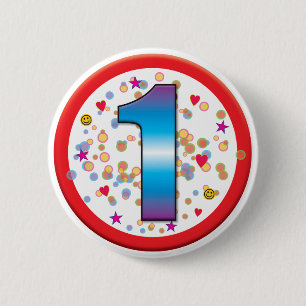 Badge Rond 5 Cm ęr Anniversaire v2