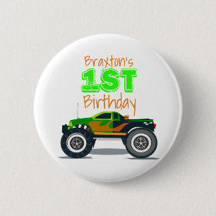 Badge Rond 5 Cm Ęr bouton de l'anniversaire du bébé