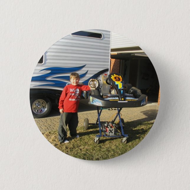 Badge Rond 5 Cm Ęr bouton de trophée de Garrett (Devant)