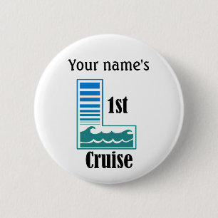 Badge Rond 5 Cm ęr Croisière