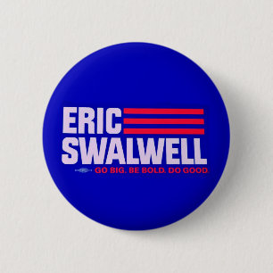 Badge Rond 5 Cm Éric Swalwell 2020