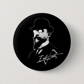 Badge Rond 5 Cm Erik Satie
