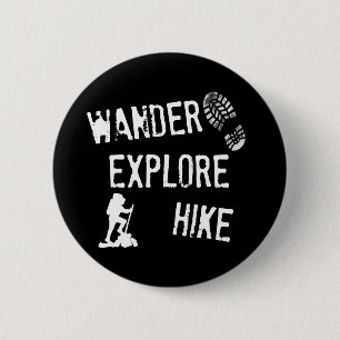 Badge Rond 5 Cm Errez, l'explorez, augmentez