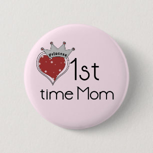 Badge Rond 5 Cm Ęrs T-shirts et cadeaux de maman de fois de