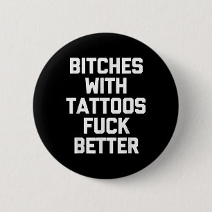 Badge Rond 5 Cm Es Avec Tatouages Pour Mieux Tatouer Tatouage Amus