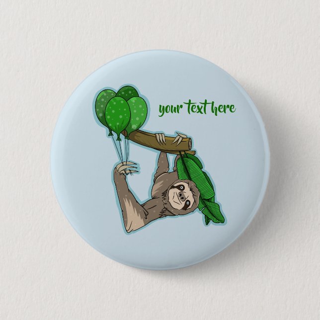 Badge Rond 5 Cm Escalade molle dans un arbre (Devant)