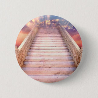 Badge Rond 5 Cm escalier au ciel