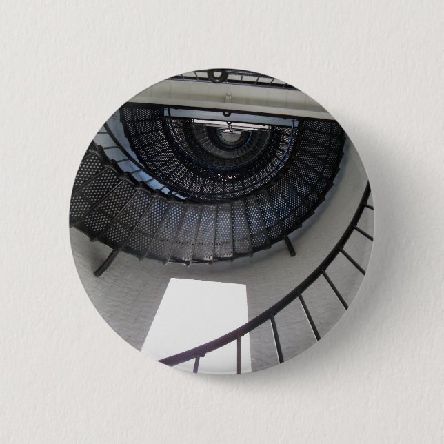 Badge Rond 5 Cm escalier en spirale2 (Devant)