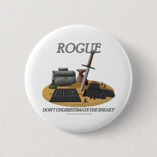Badge Rond 5 Cm Escroc : Ne sous-estimez pas le sournois