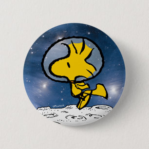 Badge Rond 5 Cm ESPACE   Astronaut Woodstock