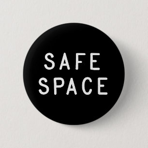 Badge Rond 5 Cm Espace sécurisé