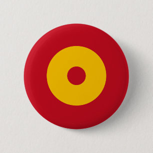Badge Rond 5 Cm Espagne drapeau pays rond rond symbole cercle symb