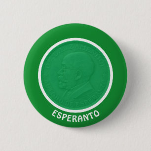 Badge Rond 5 Cm Espéranto/Zamenhof,