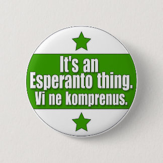 Badge Rond 5 Cm EsperantoThing