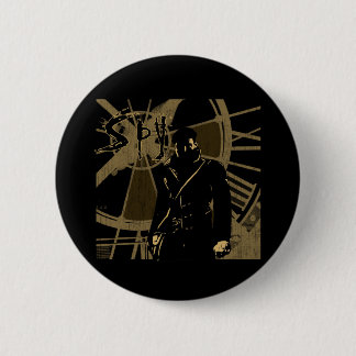Badge Rond 5 Cm Espion