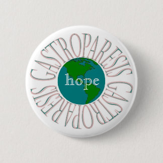 Badge Rond 5 Cm Espoir de gastroparésie