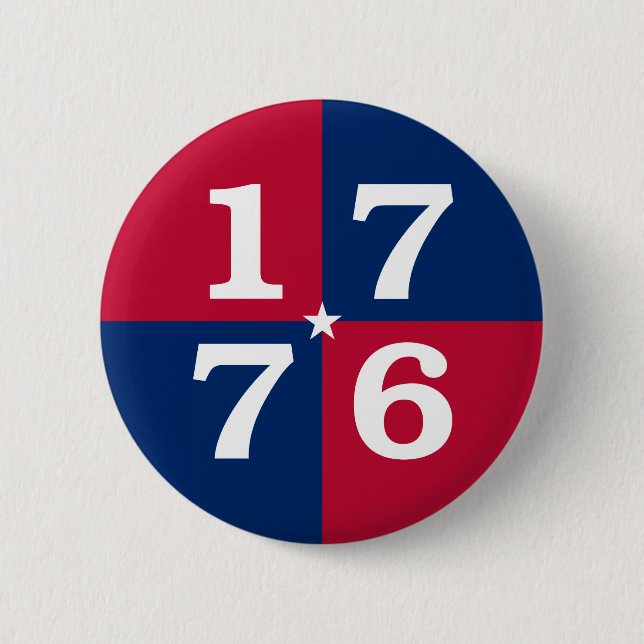 Badge Rond 5 Cm Esprit De 1776 (Devant)