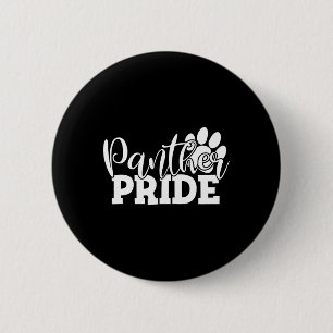 Badge Rond 5 Cm Esprit de nom de sport scolaire Panthers vintage r