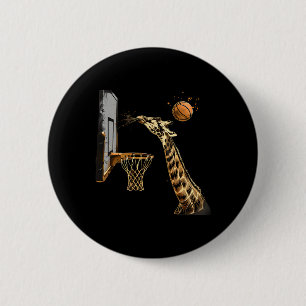 Badge Rond 5 Cm Esquisse Giraffe Animal Art Dessin de l'amant