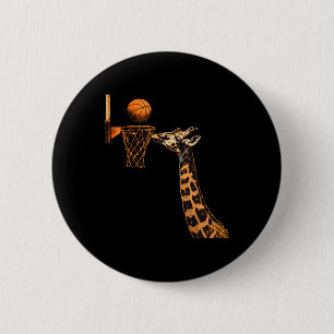 Badge Rond 5 Cm Esquisse Giraffe Slam Dunk Esquisse Amoureux Art a