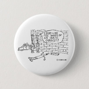 Badge Rond 5 Cm Essai de mur