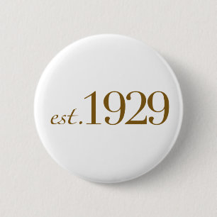 Badge Rond 5 Cm Est 1929
