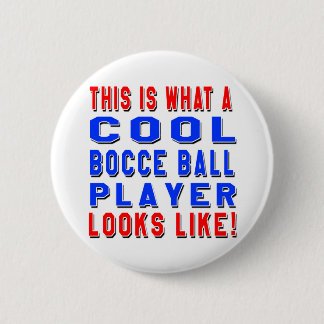 Badge Rond 5 Cm Est c'à ce qu'un joueur frais de boule de Bocce