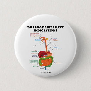 Badge Rond 5 Cm Est-ce que je regarde comme j'ai l'indigestion ?