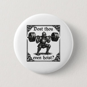 Badge Rond 5 Cm Est-Ce Que Tu Peux Même Hoist Funny Gothique Deadl