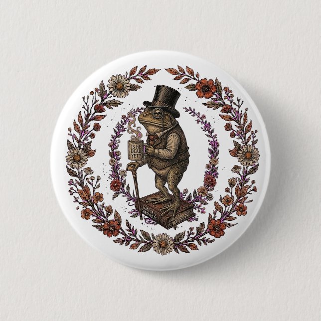 Badge Rond 5 Cm Est-il déjà mort ? (Devant)