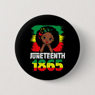Badge Rond 5 Cm Est ma fête de l'indépendance Black Women Pride