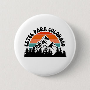 Badge Rond 5 Cm Estes Park