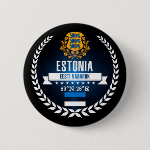 Badge Rond 5 Cm Estonia