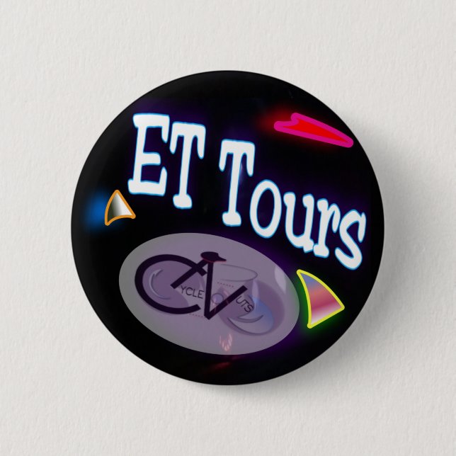 Badge Rond 5 Cm ET bouton de visites (Devant)