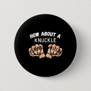 Badge Rond 5 Cm Et Un Sandwich Knuckle - Poignard De Boxe