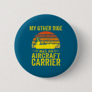 Badge Rond 5 Cm Était un autre avion de la marine à voile transpor