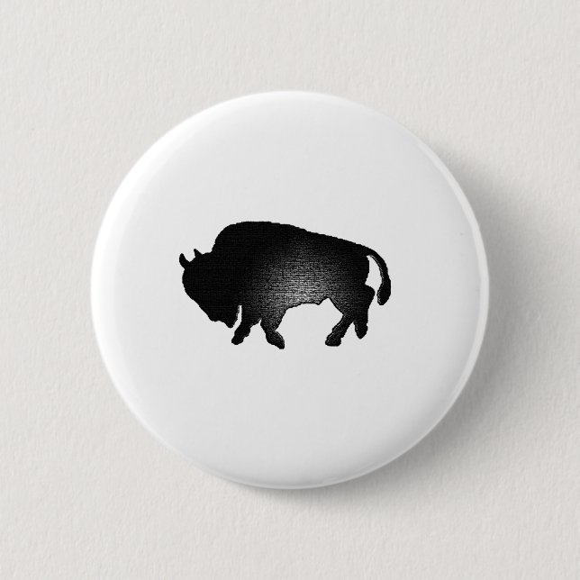 Badge Rond 5 Cm état de buffle (Devant)