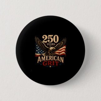 Badge Rond 5 Cm États-Unis 250 ans quatrième juillet patriotique 1